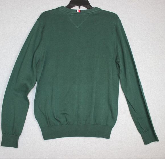 Tommy Hilfiger NWT Green V Neck Sweater Size Medium Mens - Picture 6 of 6